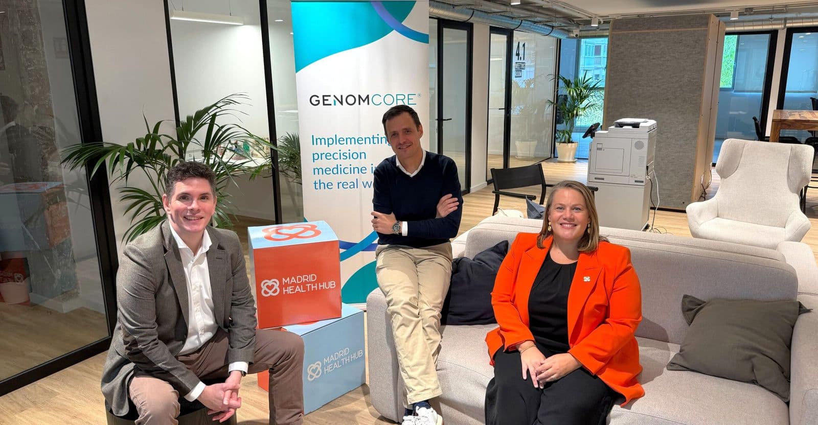 Nueva sede estratégica de Genomcore en Madrid