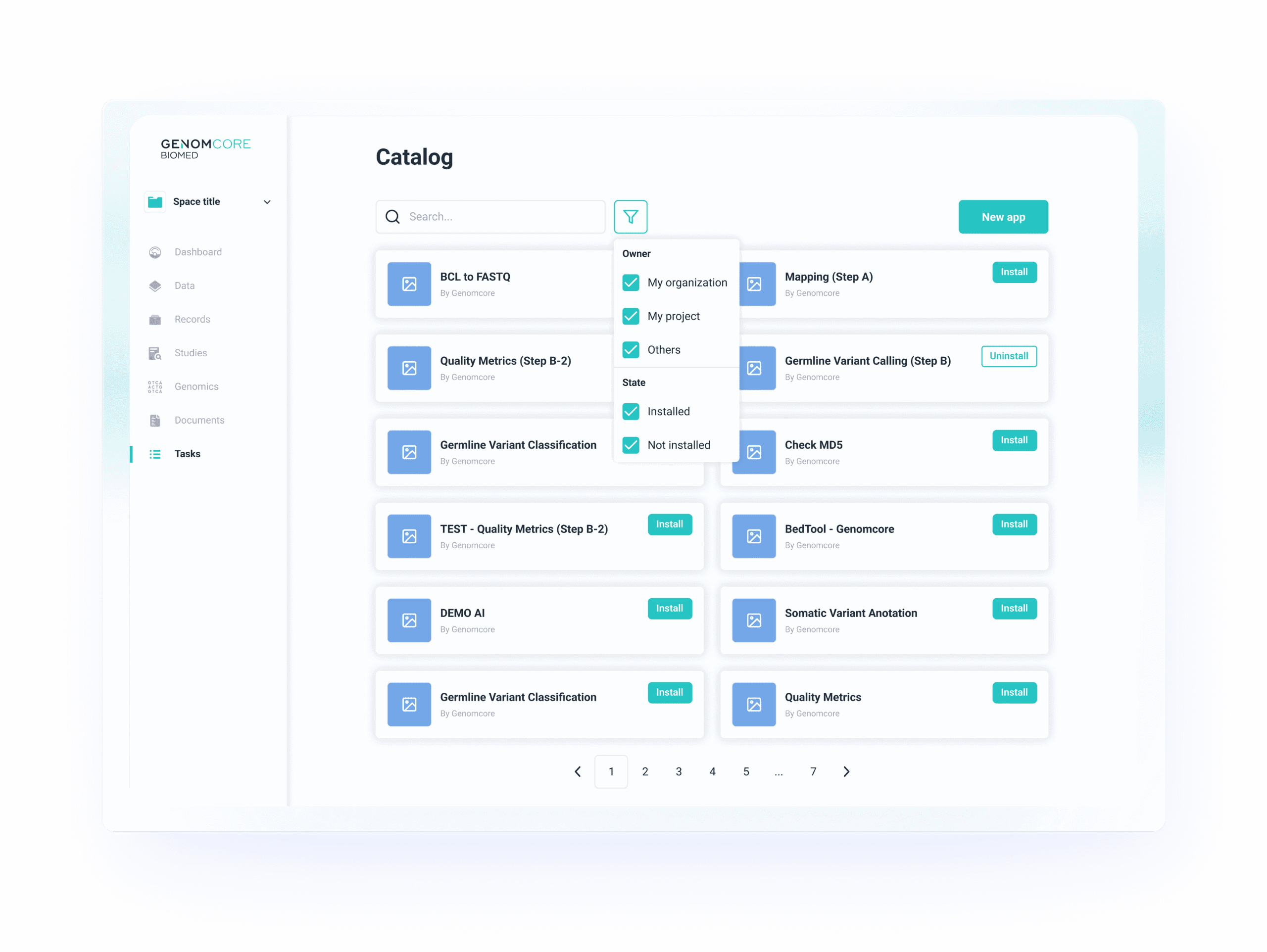 Ilustración del dashboard de App Platform