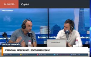 Debate sobre la IA aplicada a la salud y la tecnología con propósito en Radio Intereconomía