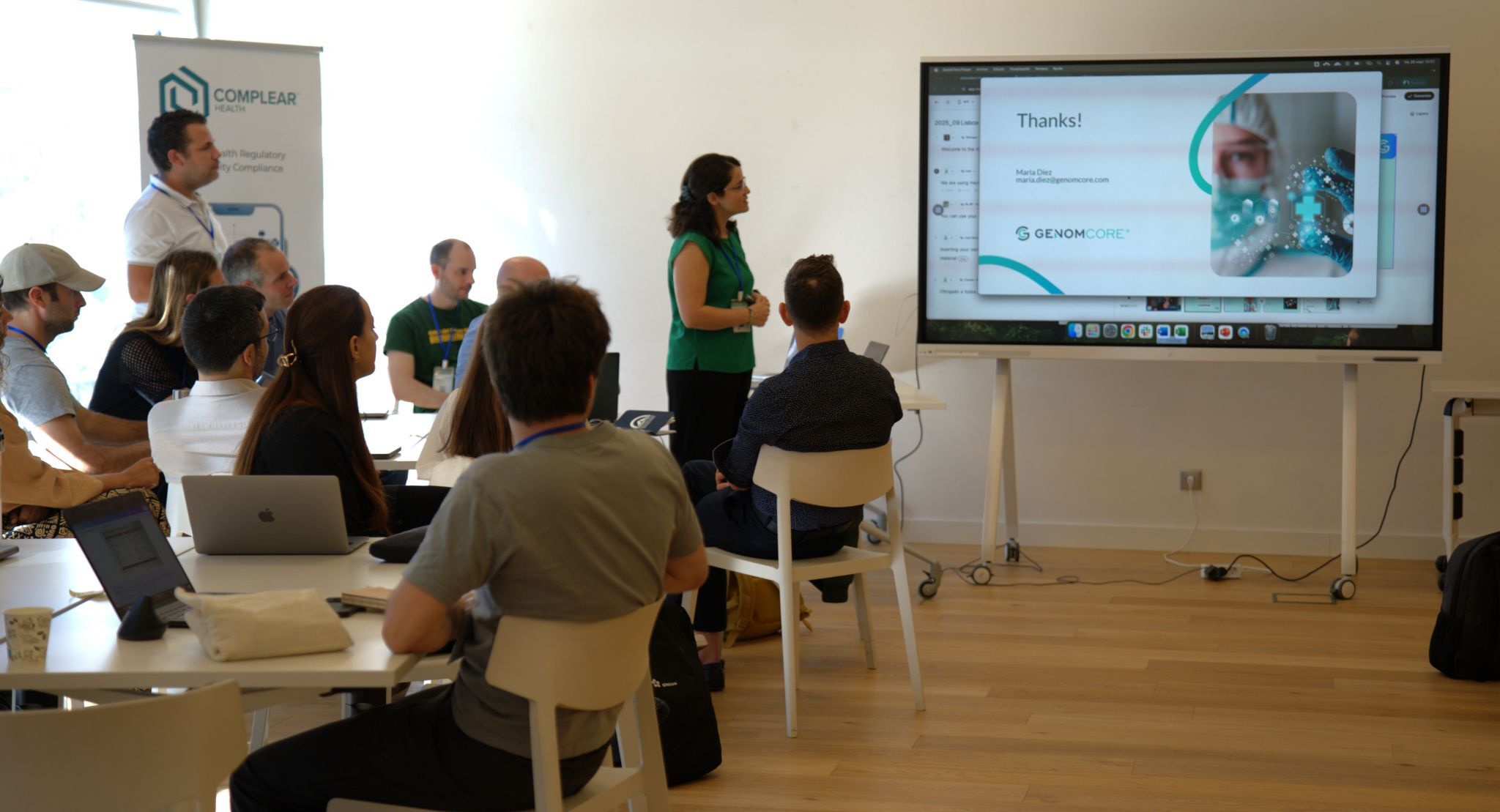 Genomcore lidera el debate sobre IA y regulación en el AI in MedTech 2025 Summit en Portugal
